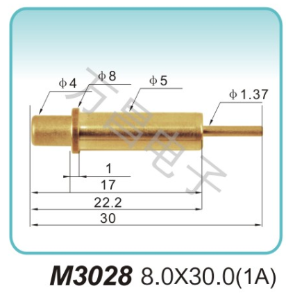 M3028 8.0x30.0(1A)弹簧连接器 探针