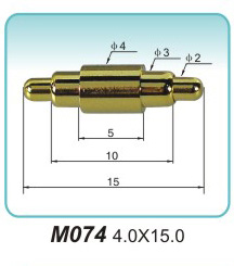 双头弹簧顶针M074 4.0X15.0