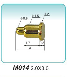 弹簧探针M014 2.0X3.0