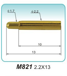 弹簧接触针M821 2.2X13