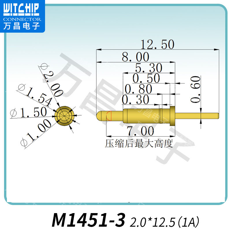 M1451-3 2.0×12.5（1A）